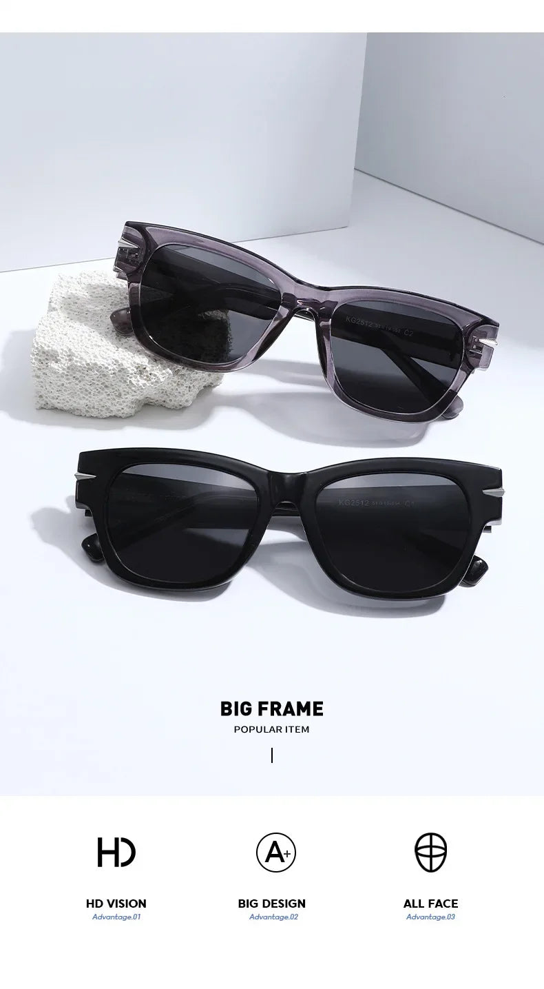 Rechteckige Sonnenbrille für Damen, Retro-Fahrbrille, 90er-Jahre-Vintage-Mode, schmaler quadratischer Rahmen, UV400-Schutz