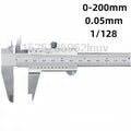 CNC-Messschieber 1/128 Zoll 0-150 mm 0-200 mm 0-300 mm 6 Zoll 8 Zoll 12 Zoll Messwerkzeuge aus Edelstahl 530-104 530-118