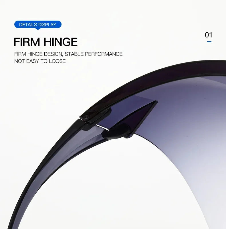 Vollgesichts-Sonnenbrille, Maske für Damen und Herren, schützende Gesichtsschutzbrille, bedeckte kugelförmige Linse, Anti-Spray-Fahrrad-Sonnenbrille