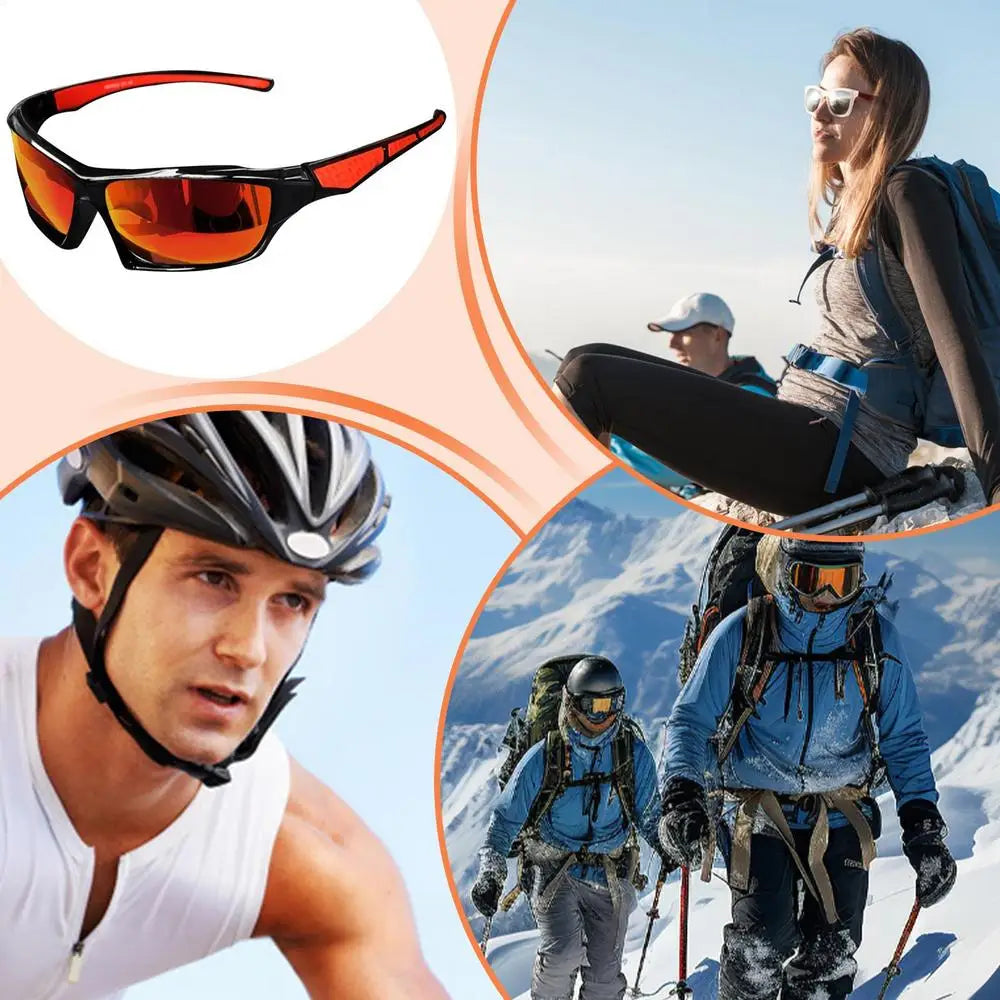 Angel-Sonnenbrille für Herren, UV-Sonnenbrille, polarisierte Brille für Herren, bequeme, leichte Sportbrille zum Fahren