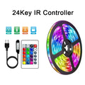 RGB LED Streifen Lichter 5V USB Led Licht Farbwechsel Fernbedienung APP Steuerung Farbwechsel Flexible Lampe Band 1M-30M TV Hintergrundbeleuchtung
