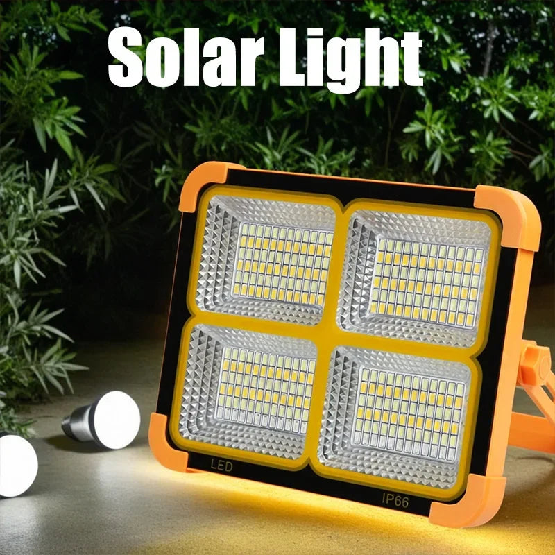 Kommerzielle Solarlaterne, 2000 mAh, Leistungskapazität, 15-Stunden-Bedienung, tragbares LED-System für Straßenautomaten, Campingsicherheit