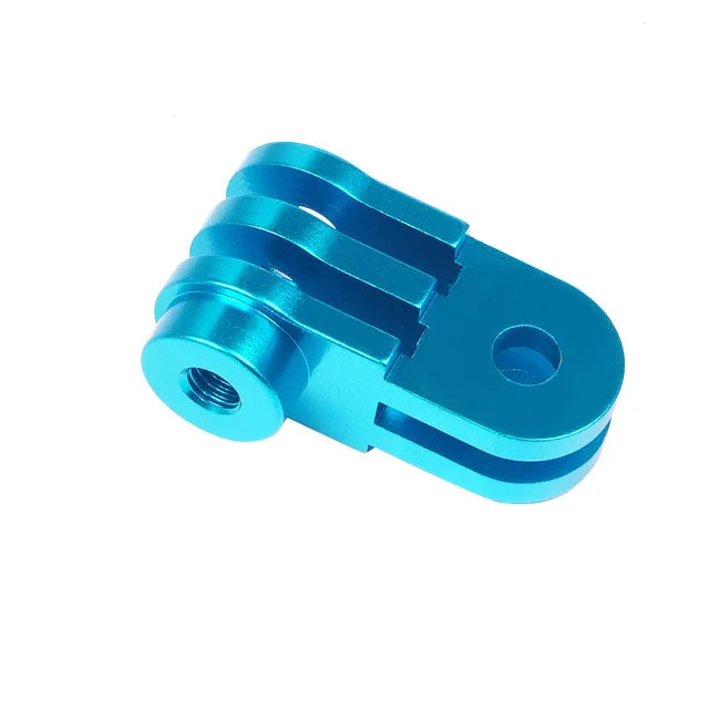 CNC-Aluminium-Drei-Wege-Schwenkarm-Montageadapter für GOPRO Hero 13 12 11 10 Session Yi SJcam EKEN Sony DJI Action Kamerastativ