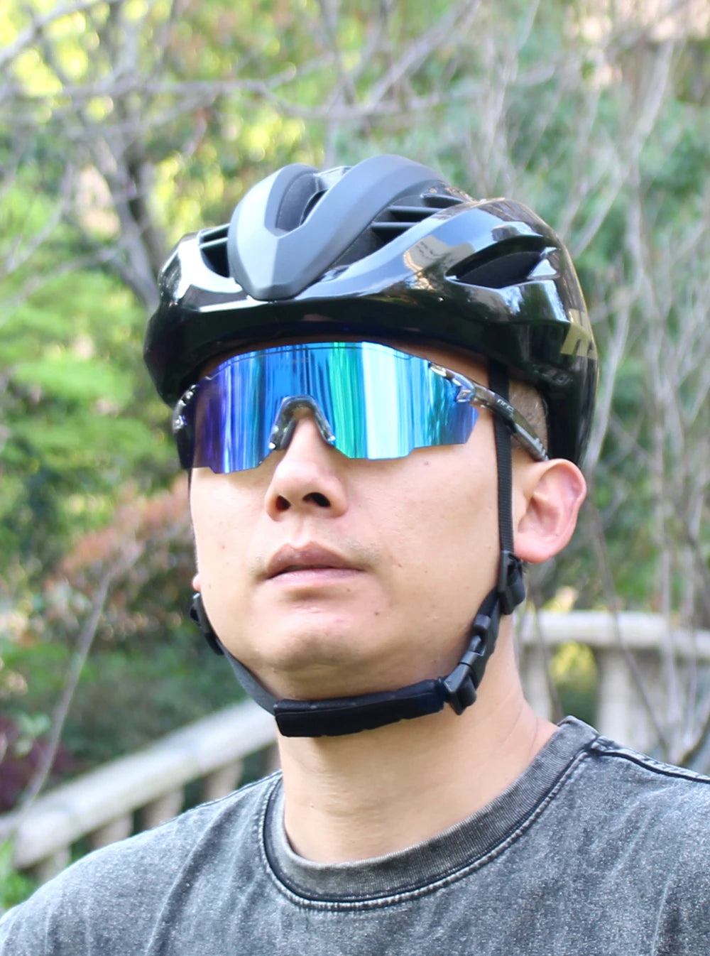 NRC Radfahren Sonnenbrille 1 objektiv UV400 TR90 Sport Fahrrad Brille MTB Mountainbike Angeln Wandern Reiten Brillen für Männer Frauen