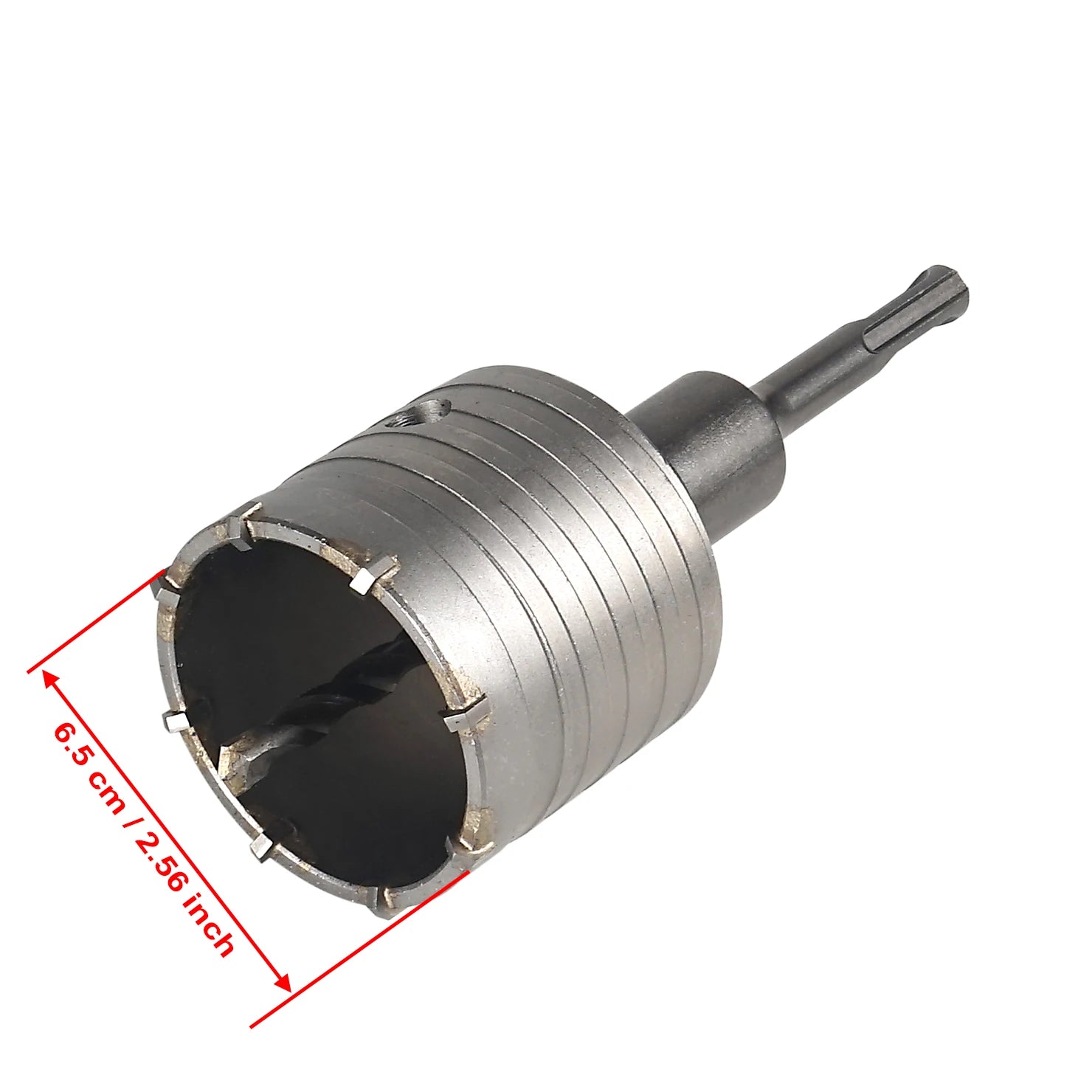 1pc SDS PLUS Beton Loch Sah 65mm Elektrische Hohl Kern Bohrer Schaft Kern Bohrer Zement Stein Wand bohren Werkzeug