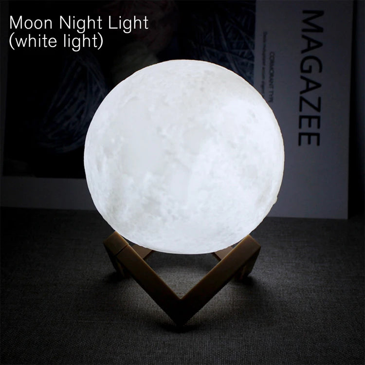 Buchlicht LED Mondlicht Galaxie Licht, Mond Nachtlicht, Mädchen, Junge, Kindergeburtstagsgeschenk, Schlafzimmerdekoration Innenbeleuchtung