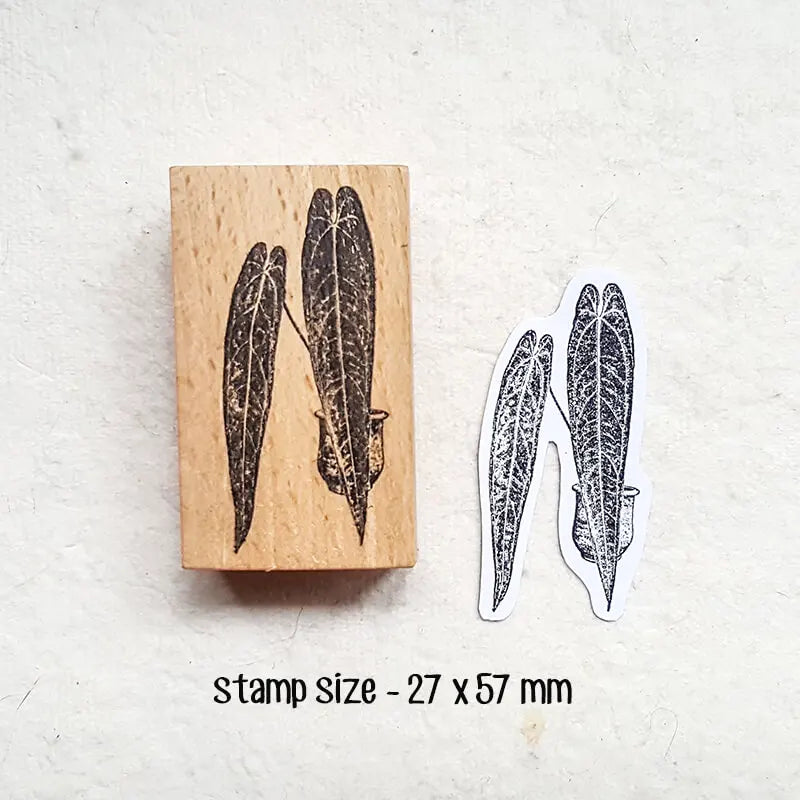 Scrapbooking Stempel Zimmerpflanzenliebhaber Alocasie Anthurium Begonie Tagebuch Dekoration Journaling Holzstempel