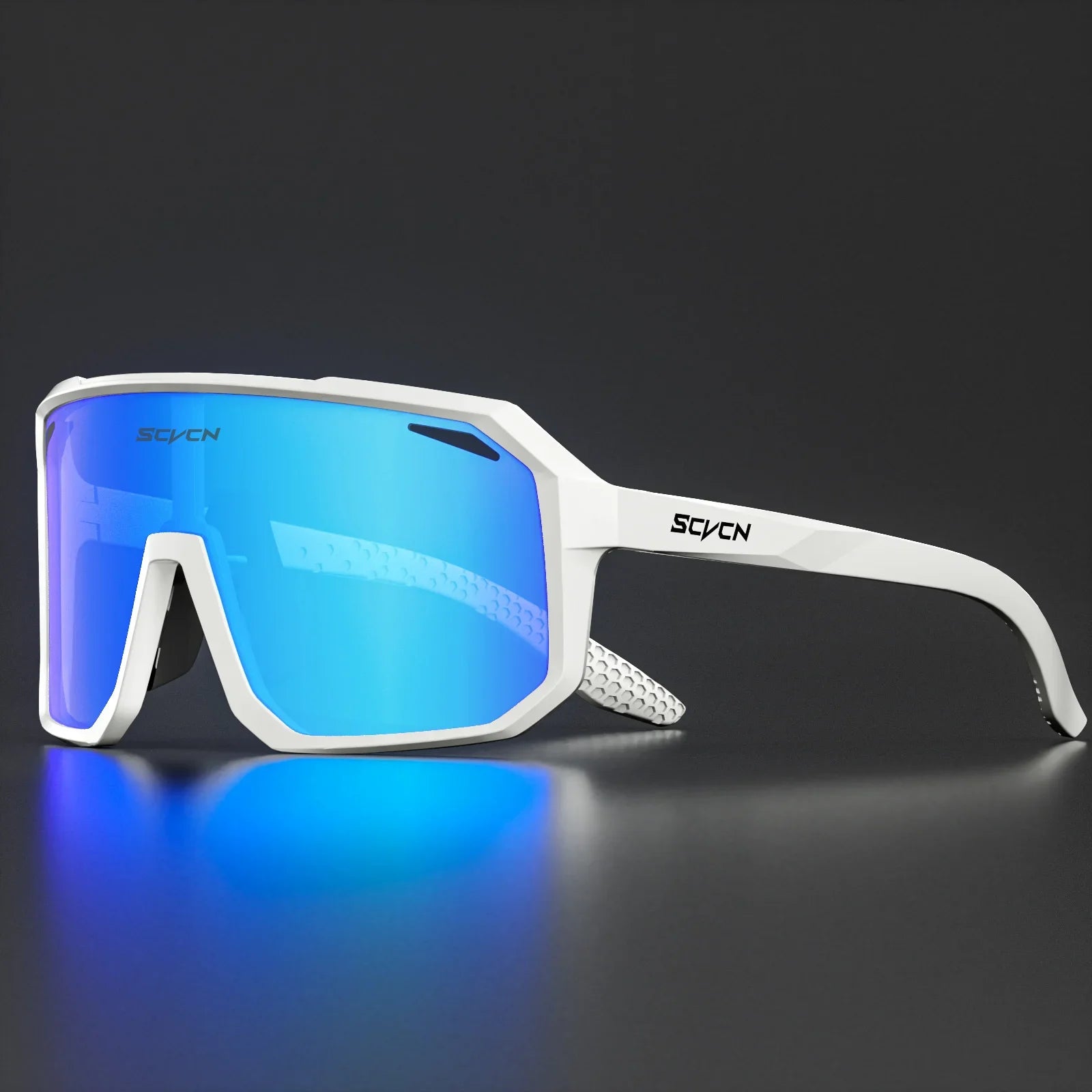 SCVCN Fahrradbrille, Fahrrad, Mountainbike, Wandern, Camping, Golf, UV400, Sonnenbrille, Sportschutzbrille für Männer und Frauen, Baseball