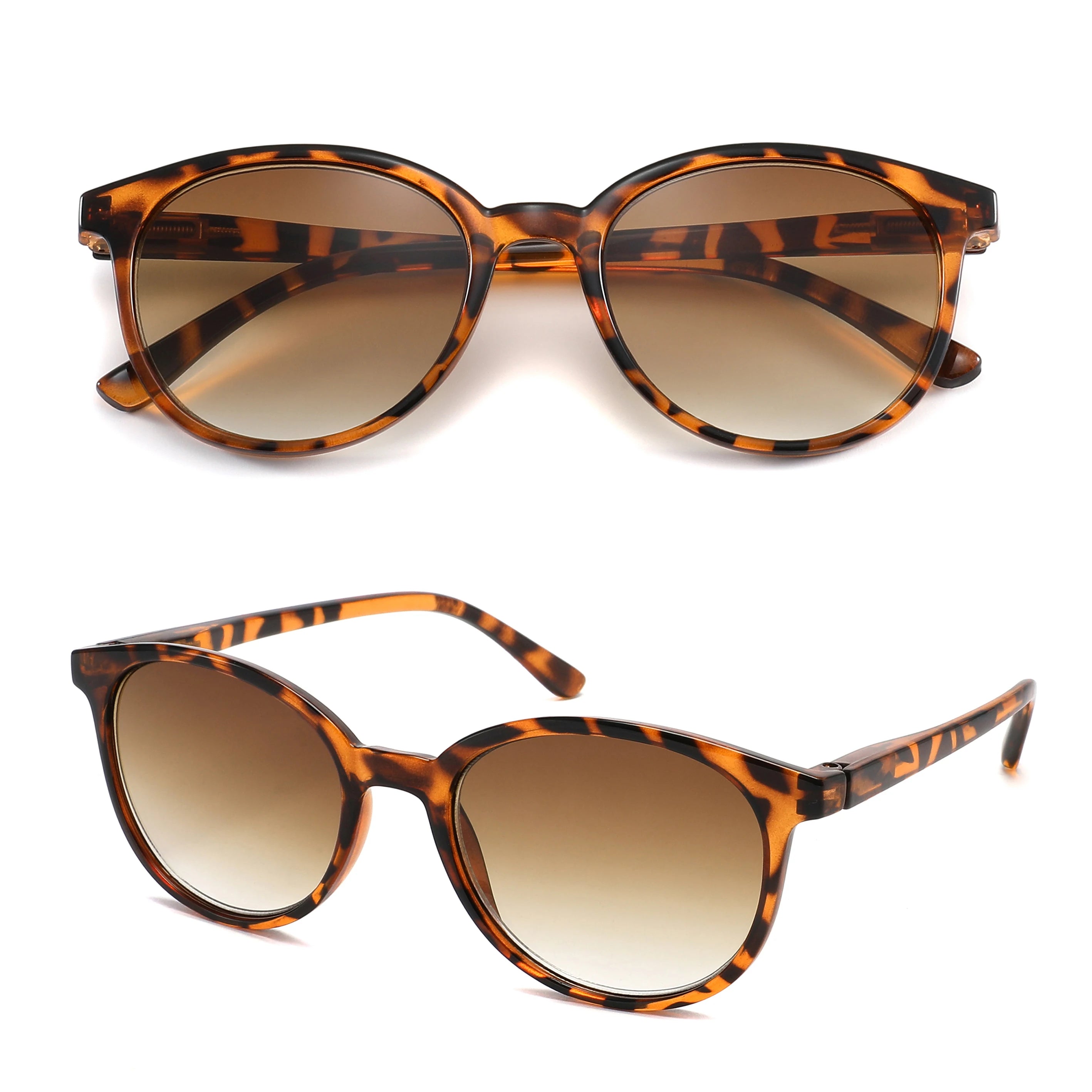 Lesesonnenbrille für Damen und Herren, quadratisch, klassischer Rahmen für den Außenbereich, Sonnenbrille, Lesebrille mit Dioptrien-Federscharnier