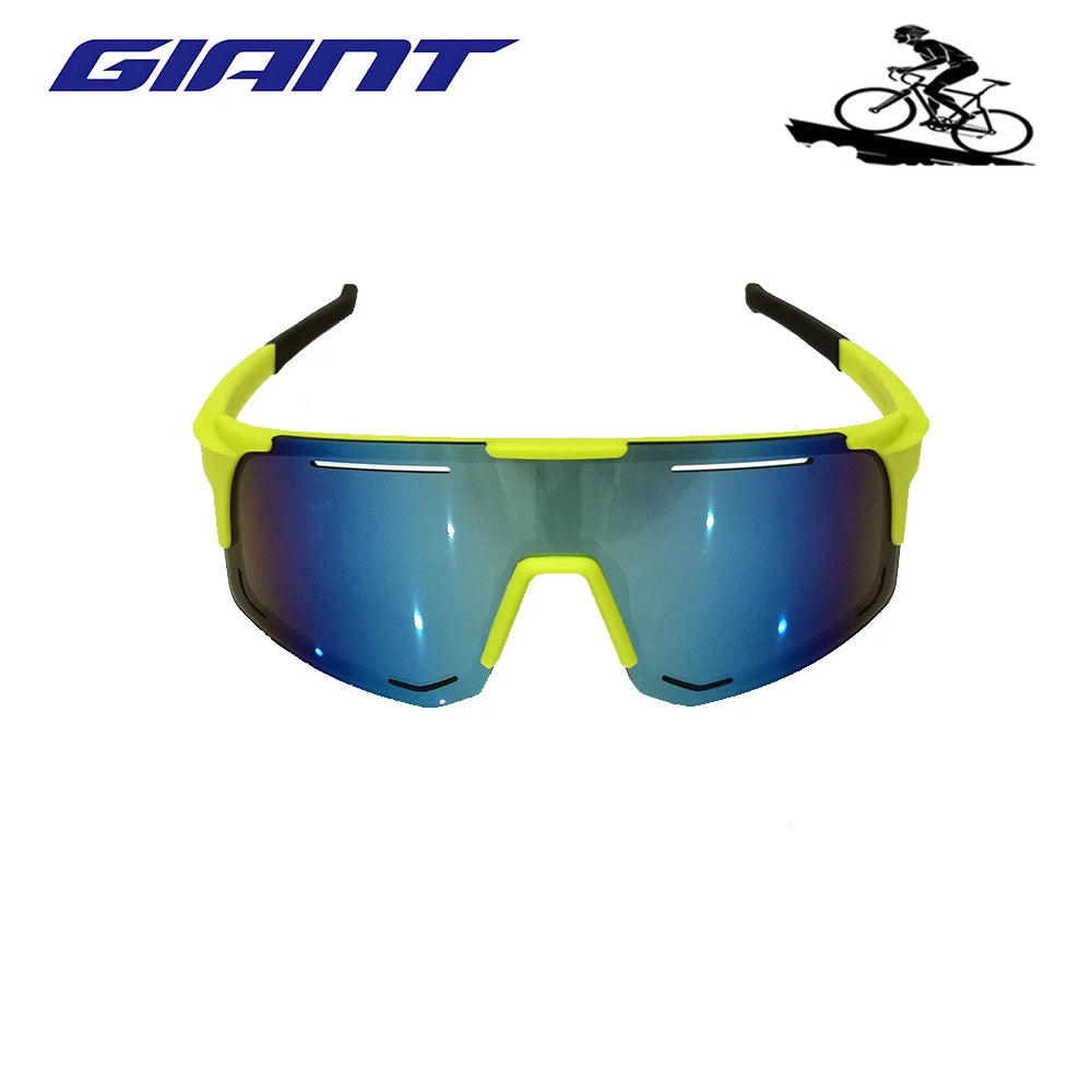 Riesige Fahrrad-Sonnenbrille in professioneller Qualität – UV-Schutz, blendfrei, stoßfest, Outdoor-Sportarten mit Etui