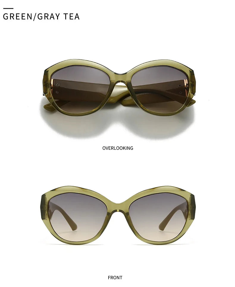 2025 neue Moderne Sonnenbrille Frauen Männer Ins Internet Celebrity Modell Cat Eye Sonnenbrille Weibliche Klassische Goggle Gafas De Sol UV400