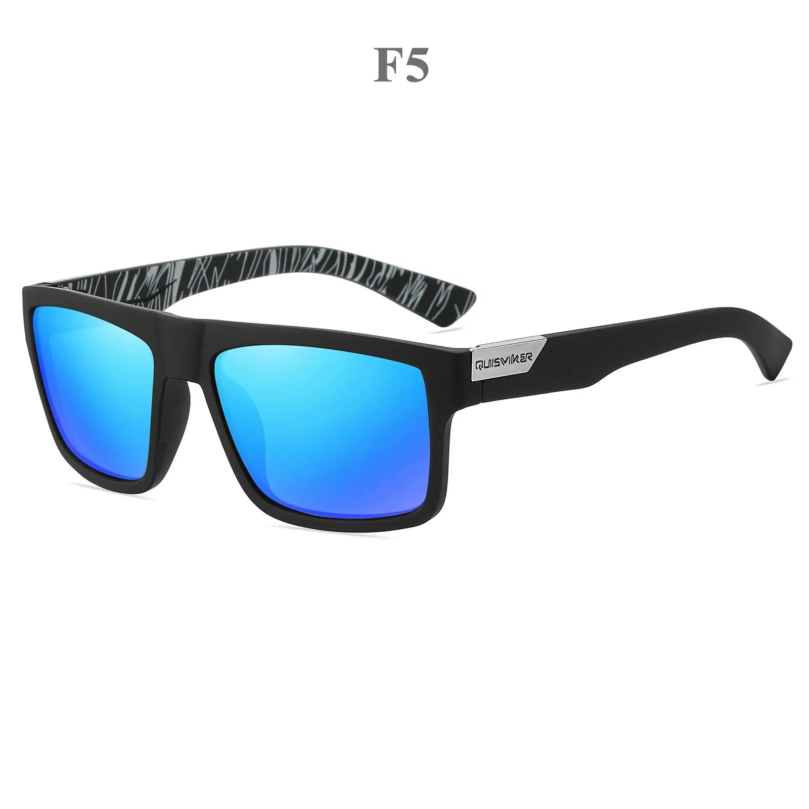 Klassische polarisierte Sonnenbrille für Herren und Damen, UV400-Sonnenbrille, Angelbrille, Outdoor-Sportbrille