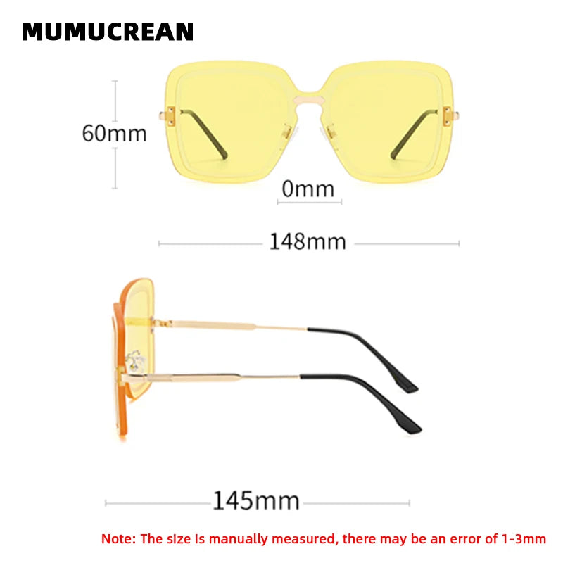 Fashion Street Shot Sonnenbrille im neuen Stil, Outdoor-Sonnenschutz, großer Rahmen, Unisex-Brille für einen trendigen Look