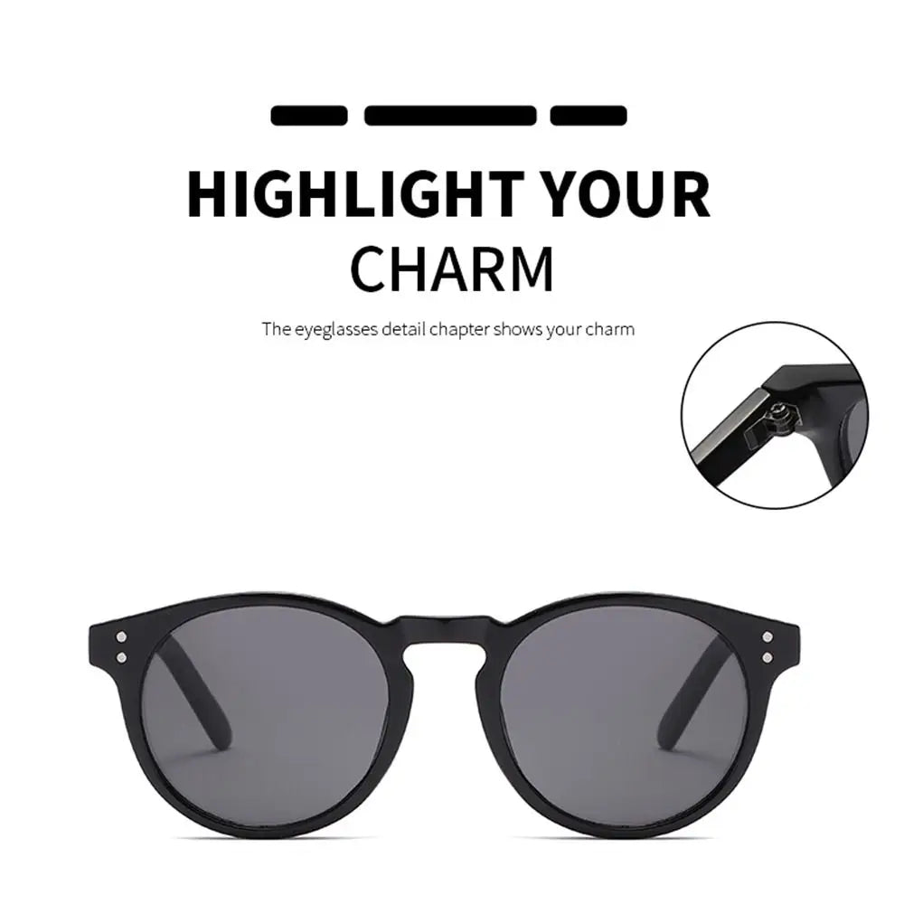 Schwarze Sonnenbrille Mode Sonne UV400 Schutzbrille Retro Brillen Reisen