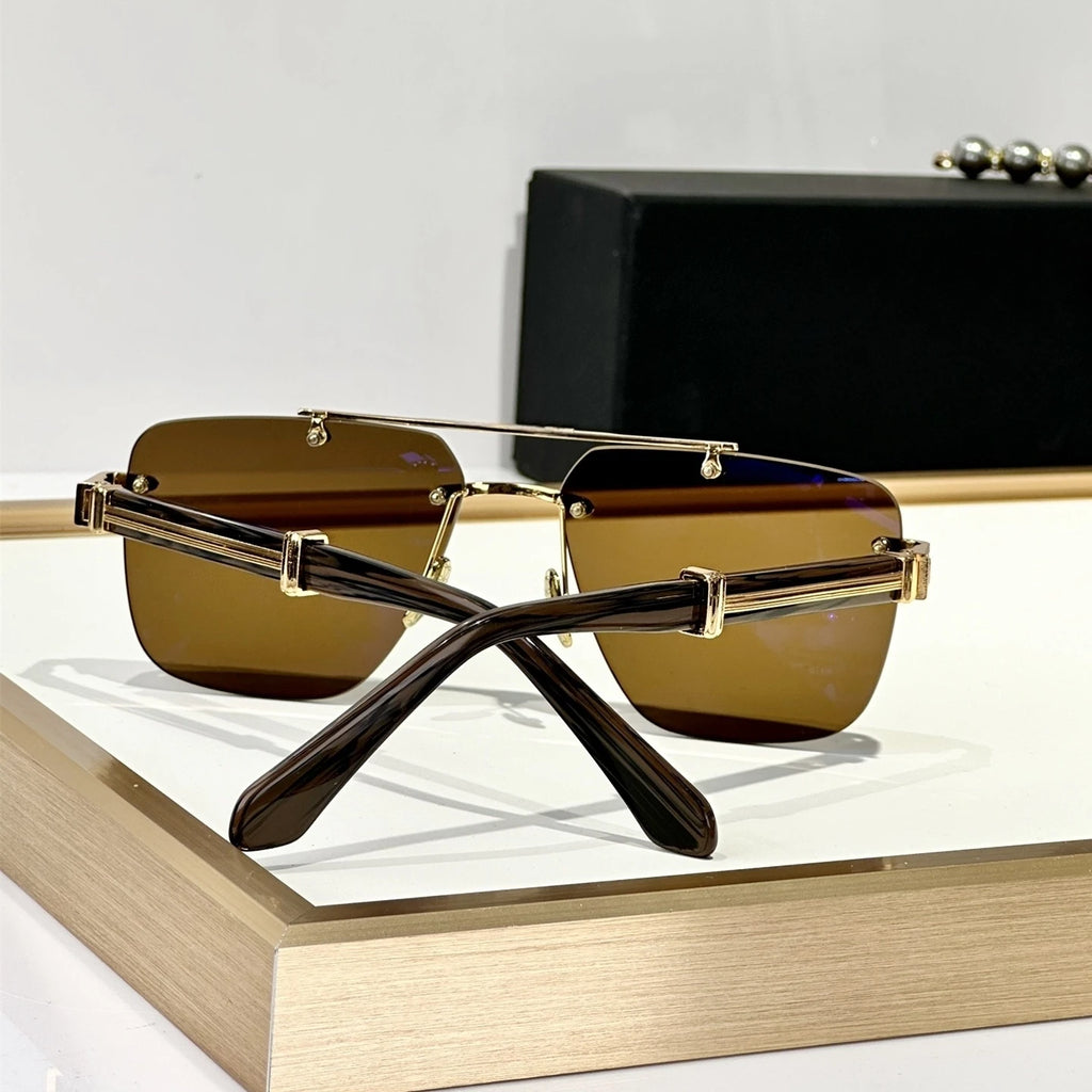 Double Bridge Sonnenbrille für Herren Z102 Original Classic UV400 Rahmenschutz Herren Sonnenbrille Outdoor zum Angeln Dirving