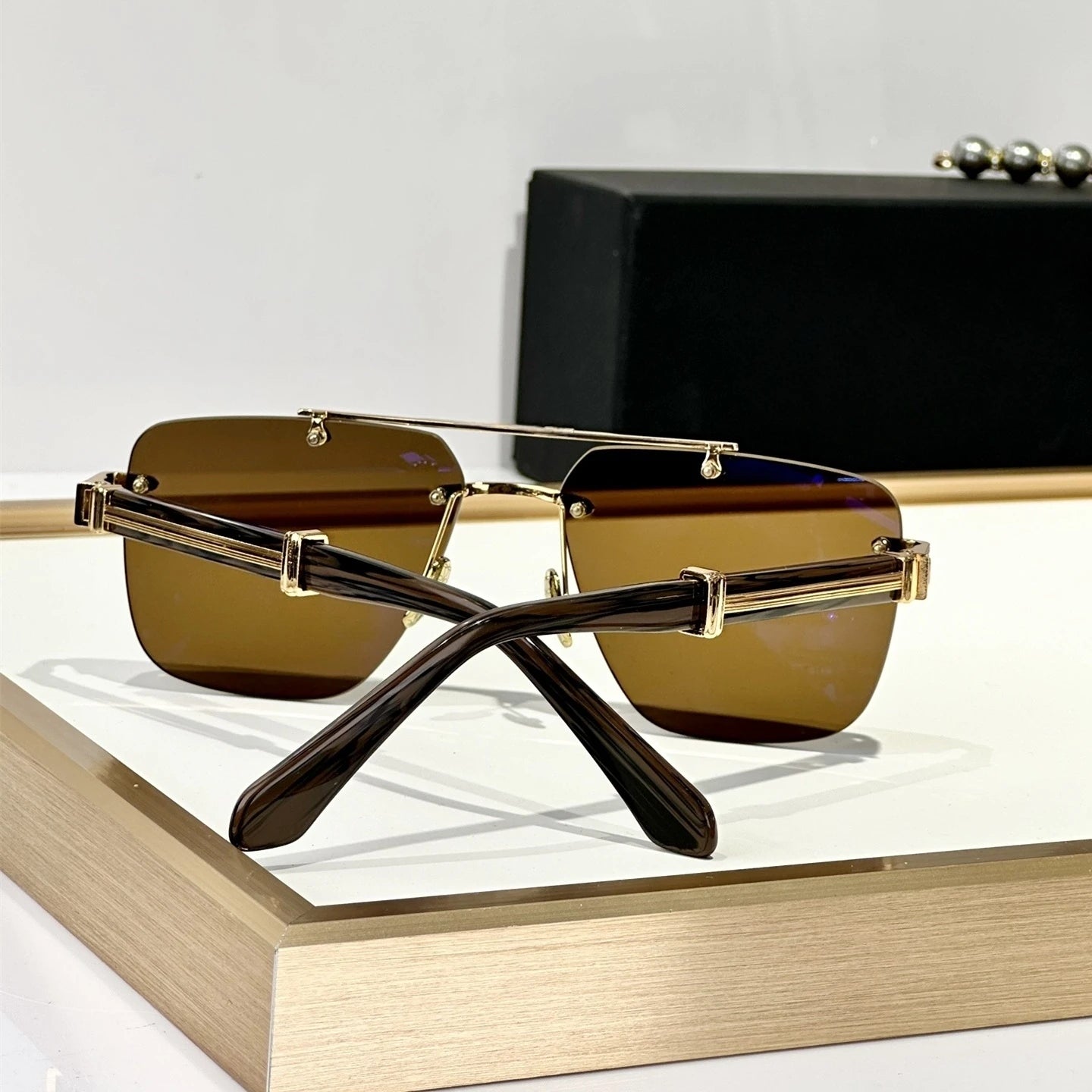 Double Bridge Sonnenbrille für Herren Z102 Original Classic UV400 Rahmenschutz Herren Sonnenbrille Outdoor zum Angeln Dirving