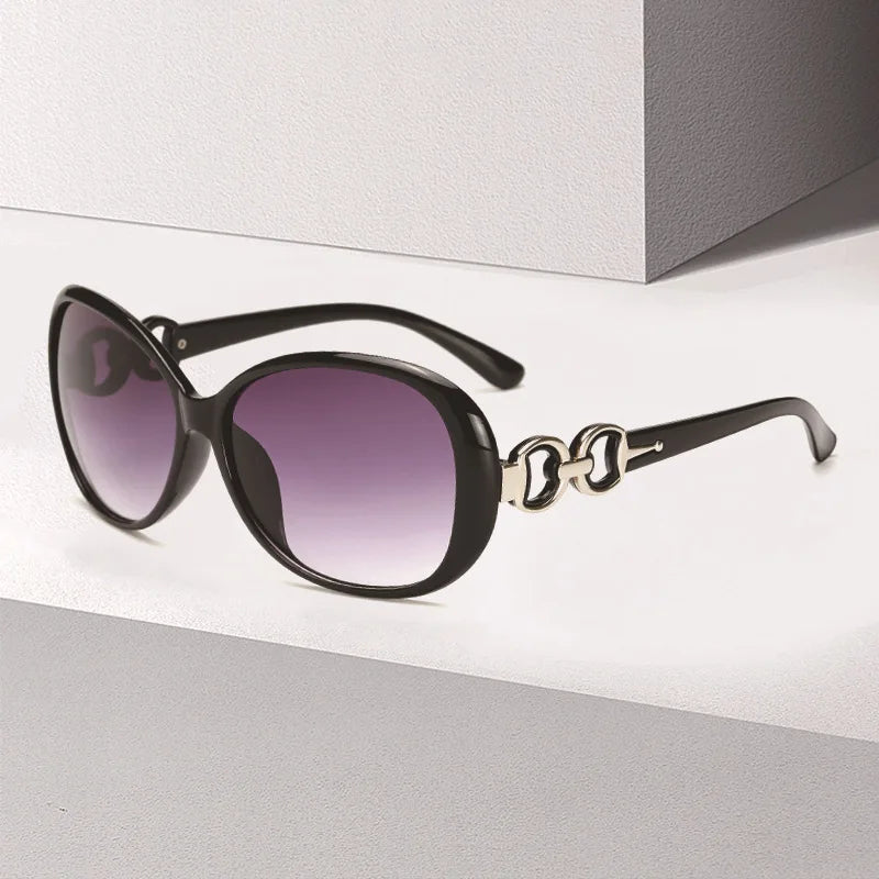 Übergroße Frauen ovale Sonnenbrille Luxusmarke Mode Sonnenbrille Sommer Outdoor Freizeit Rechteck Brillen uv400 gafas de sol