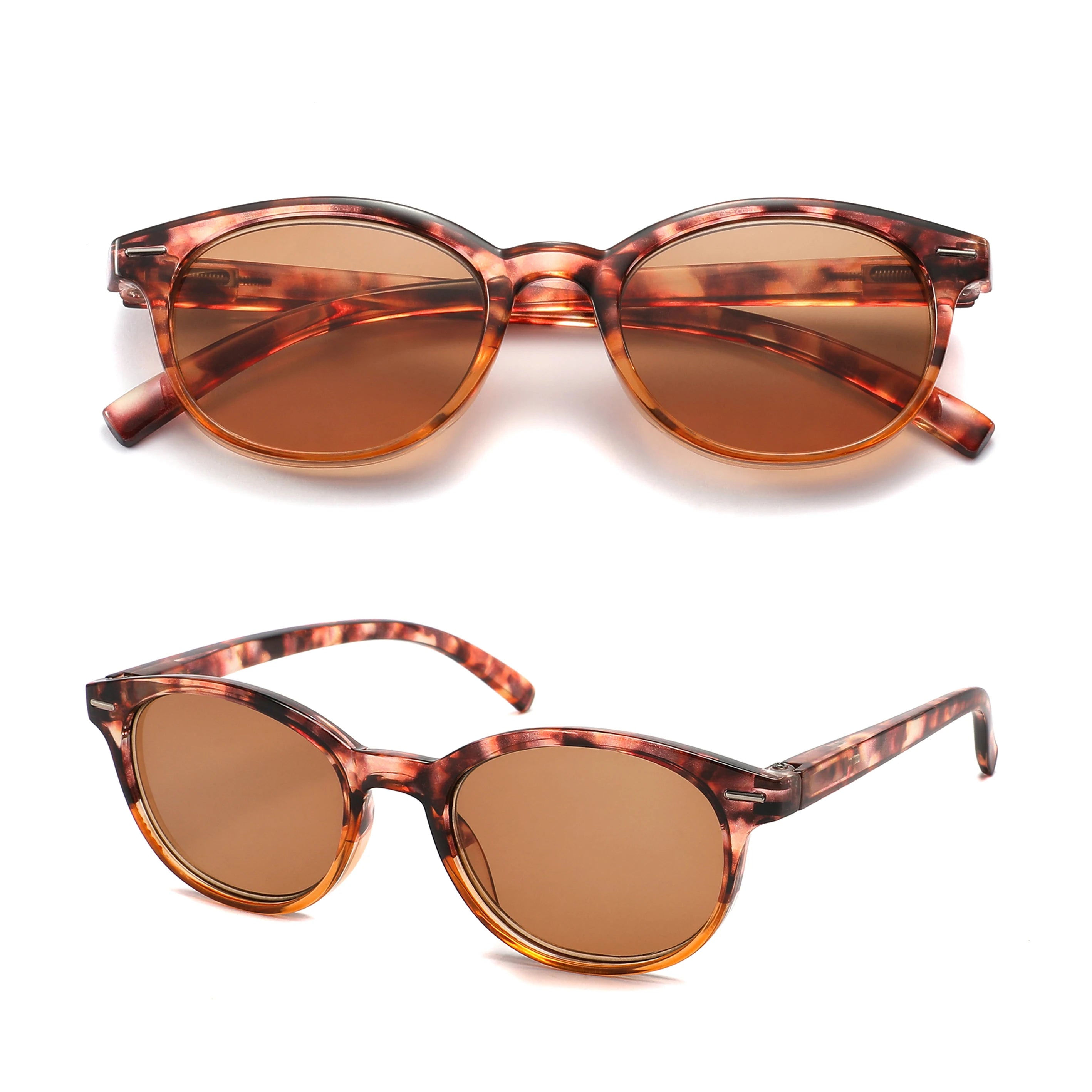 Lesesonnenbrille für Damen und Herren, quadratisch, klassischer Rahmen für den Außenbereich, Sonnenbrille, Lesebrille mit Dioptrien-Federscharnier