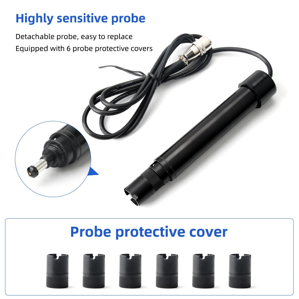 Bluetooth Digital Messgerät für gelösten Sauerstoff Profession eller Analysator für gelösten Sauerstoff Sauerstoff konzentration tester 0,0-40,0 mg/l