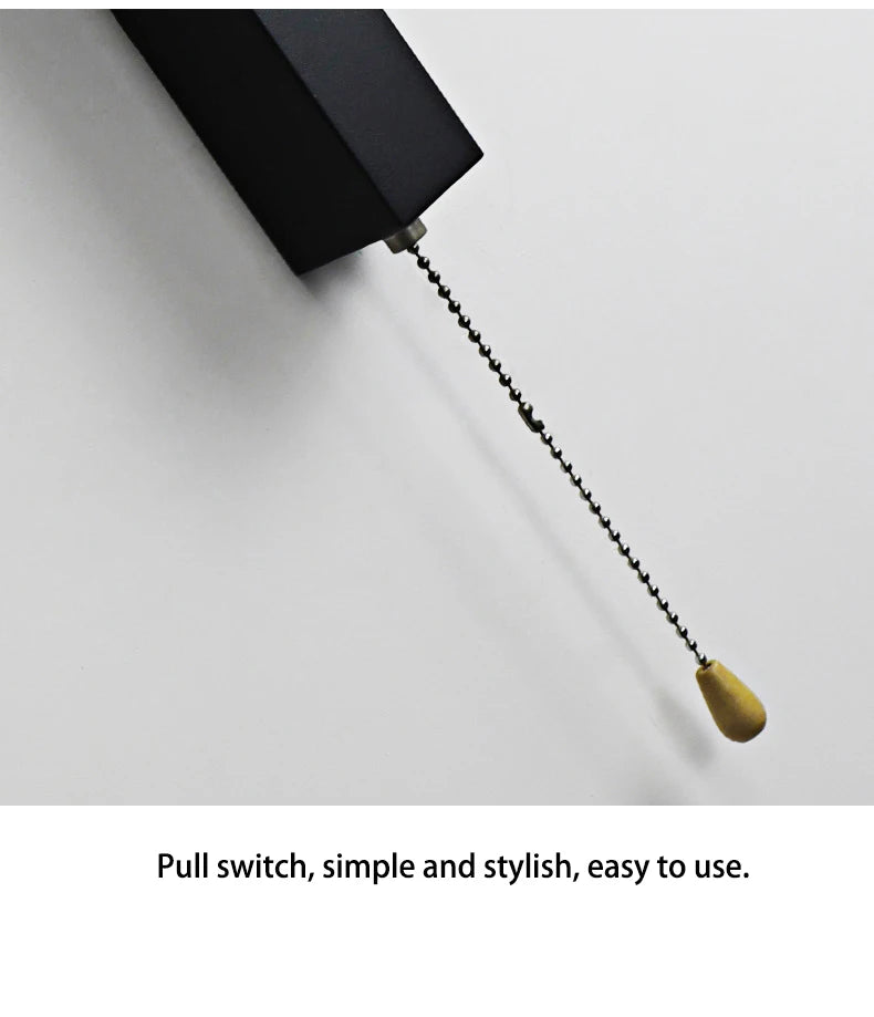 Nordic Wand Lampen mit Pull Schalter Abajur Para Quarto Lampe De Chevet Lampe für Schlafzimmer Arandela Wohnkultur Decoracion Ha