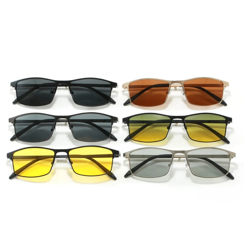Fahrradbrille, photochrome Sonnenbrille, polarisierte Sonnenbrille, ergonomische Nachtbrille für Nachtfahrten, Tag und Nacht