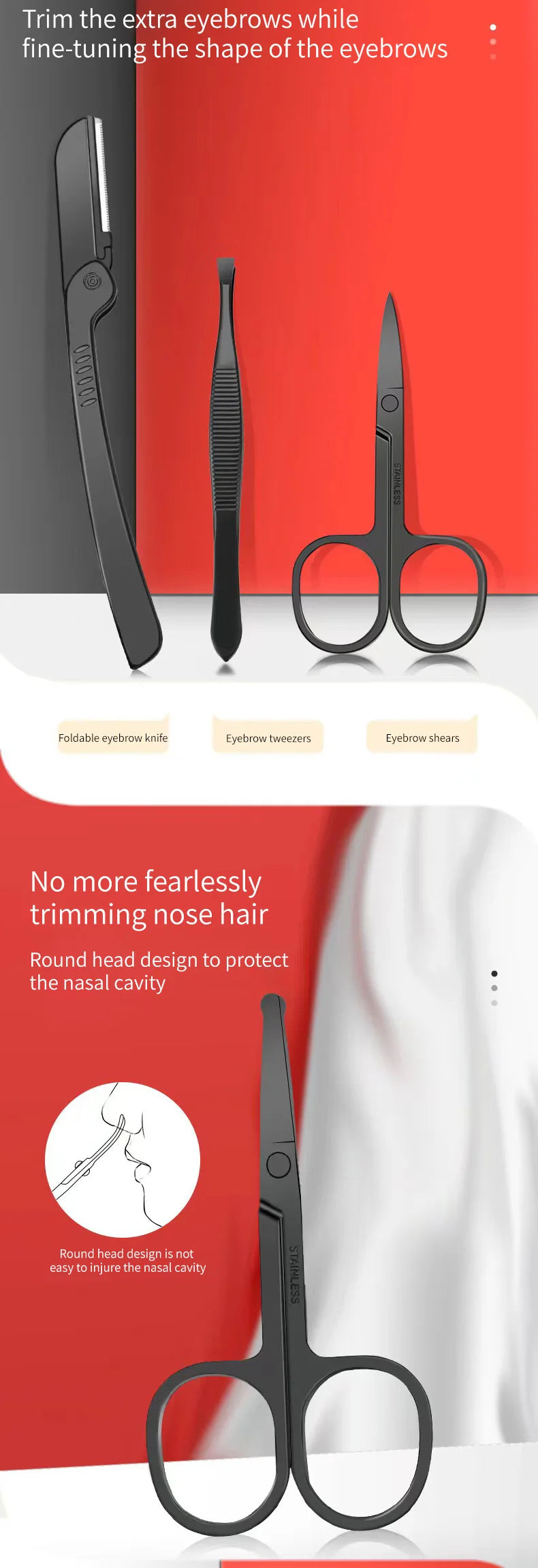 Nagel Clipper Set Set Praktische Schönheit Werkzeuge Nagel Clipper Maniküre Nagel Trimmer Pediküre Messer Ohr Peeling Messer Nagel Maniküre T