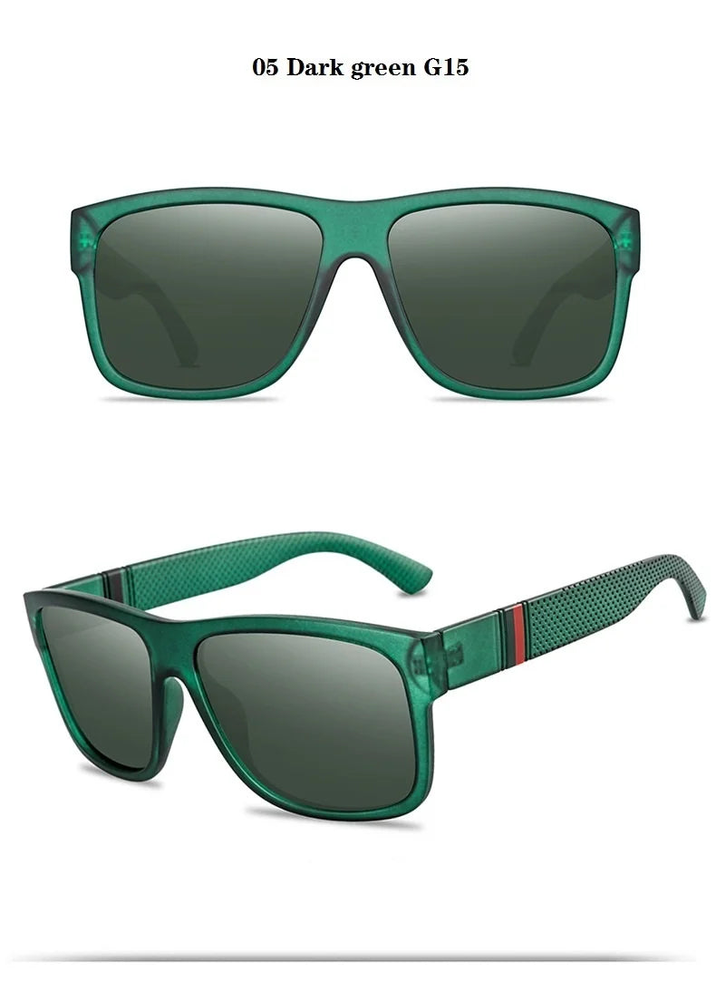 Klassischen Quadratischen Vintage Sonnenbrille Männer Polarisierte Gläser Frauen Retro Fahren Sonnenbrille Mann Luxus Angeln Brillen Oculos Gafas