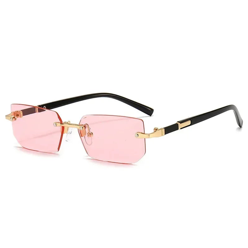 Mode High Definition Sonnenbrille Männer Damen Blau Licht Blockieren Augenschutz Brillen Randlose Quadratische Rahmen Brillen Goggle