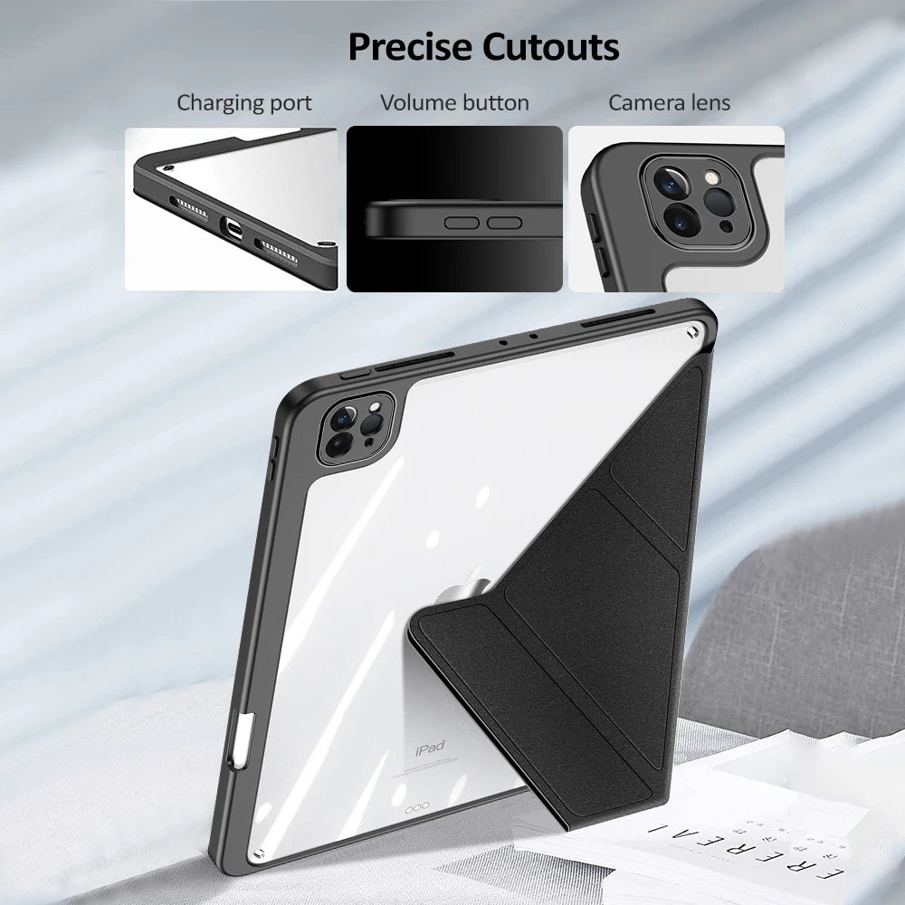 Fall Für iPad Pro 11 12 9 Zoll 2020 2022 2024 Abdeckung Für iPad 9th 10th 7th 8th Air 4 5 10,2 10,9 Abdeckungen iPad Mini 6 Fällen