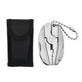 6-in-1 Mini-Schlüsselanhänger-Set, Multitool-Zange, multifunktionaler All-in-One-Schlüsselanhänger, Kreuzschlitzschraubendreher, Messer, Feile, Geschenke für Männer