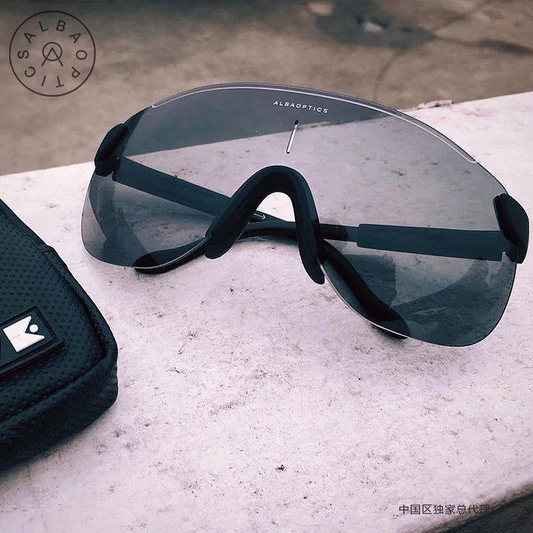 ALBA Radfahren Goggl Sonnenbrille Sport Radfahren Brille Mail Brille Fahrrad Mountainbike Brille männer Brillen ciclismo mtb
