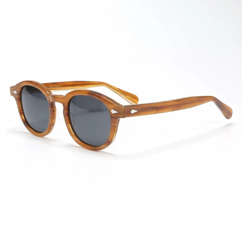 Lemtosh Sonnenbrille Mann Johnny Depp Polarisierte Sonnenbrille Frau Luxus Marke Vintage Acetat Rahmen Fahrer Schatten