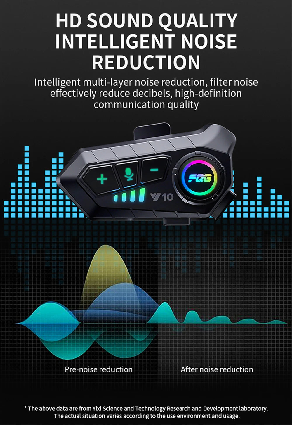 Bluetooth 5,3 Helm Headset Drahtlose Freisprecheinrichtung Telefon Kit Motorrad Wasserdichte Kopfhörer MP3 Musik Player Lautsprecher für Moto