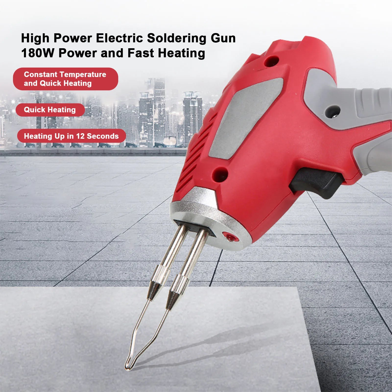 200 ℃   Handlötpistole EU-Stecker 220 V, Lötpistole 180 W 200 ℃   Lötkolben-Set mit manueller Zuführung für Chip-Telefone