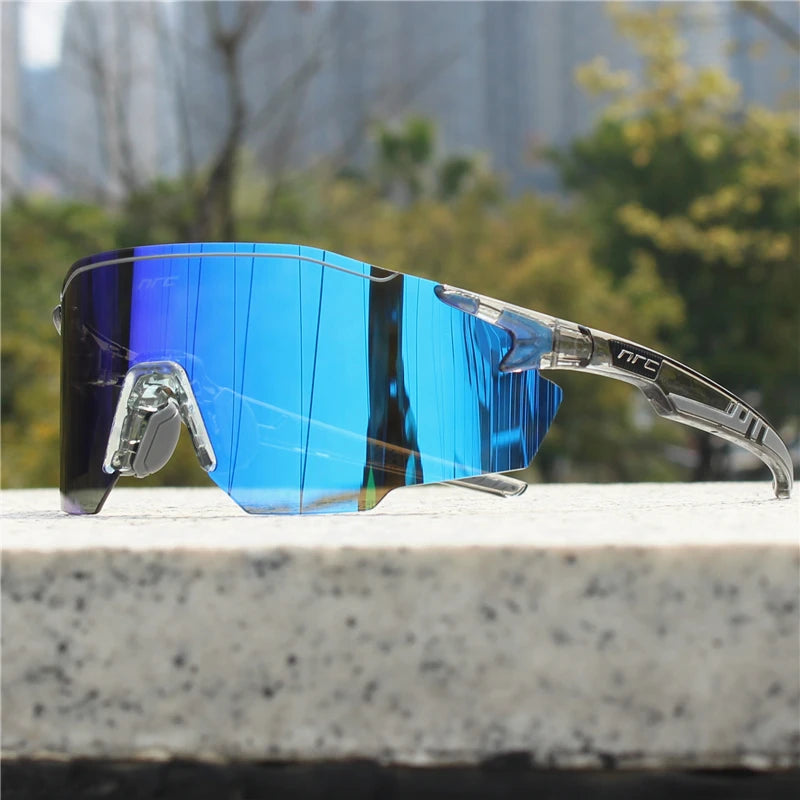 NRC Radfahren Sonnenbrille 1 objektiv UV400 TR90 Sport Fahrrad Brille MTB Mountainbike Angeln Wandern Reiten Brillen für Männer Frauen