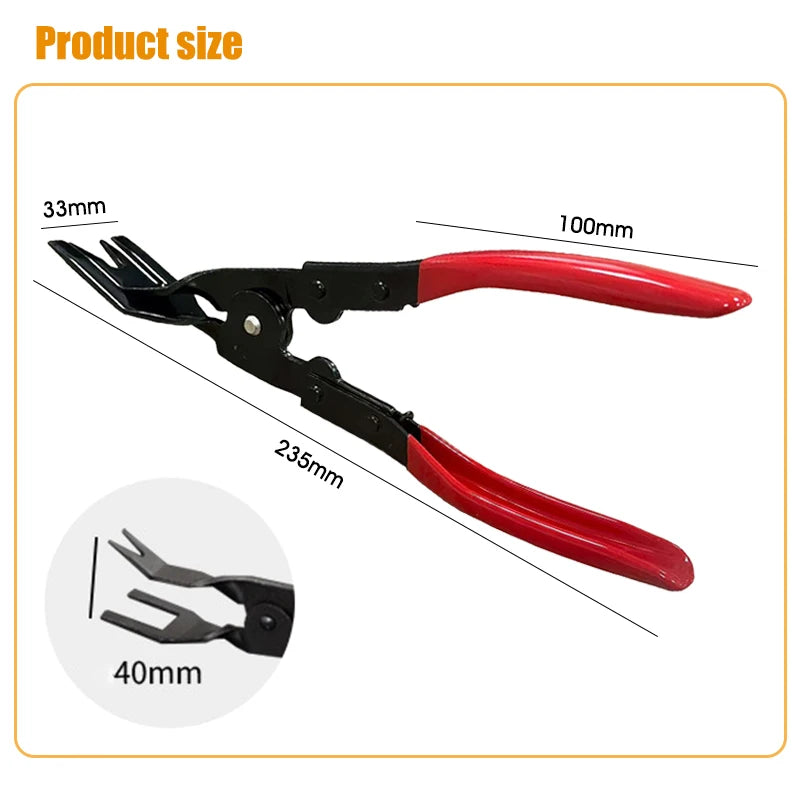Auto Clip Zangen Werkzeug Professionelle Art Auto Schlauch Clip hand Metall Kragen Klemme Zangen Arbeitssparende Auto Reparatur werkzeuge