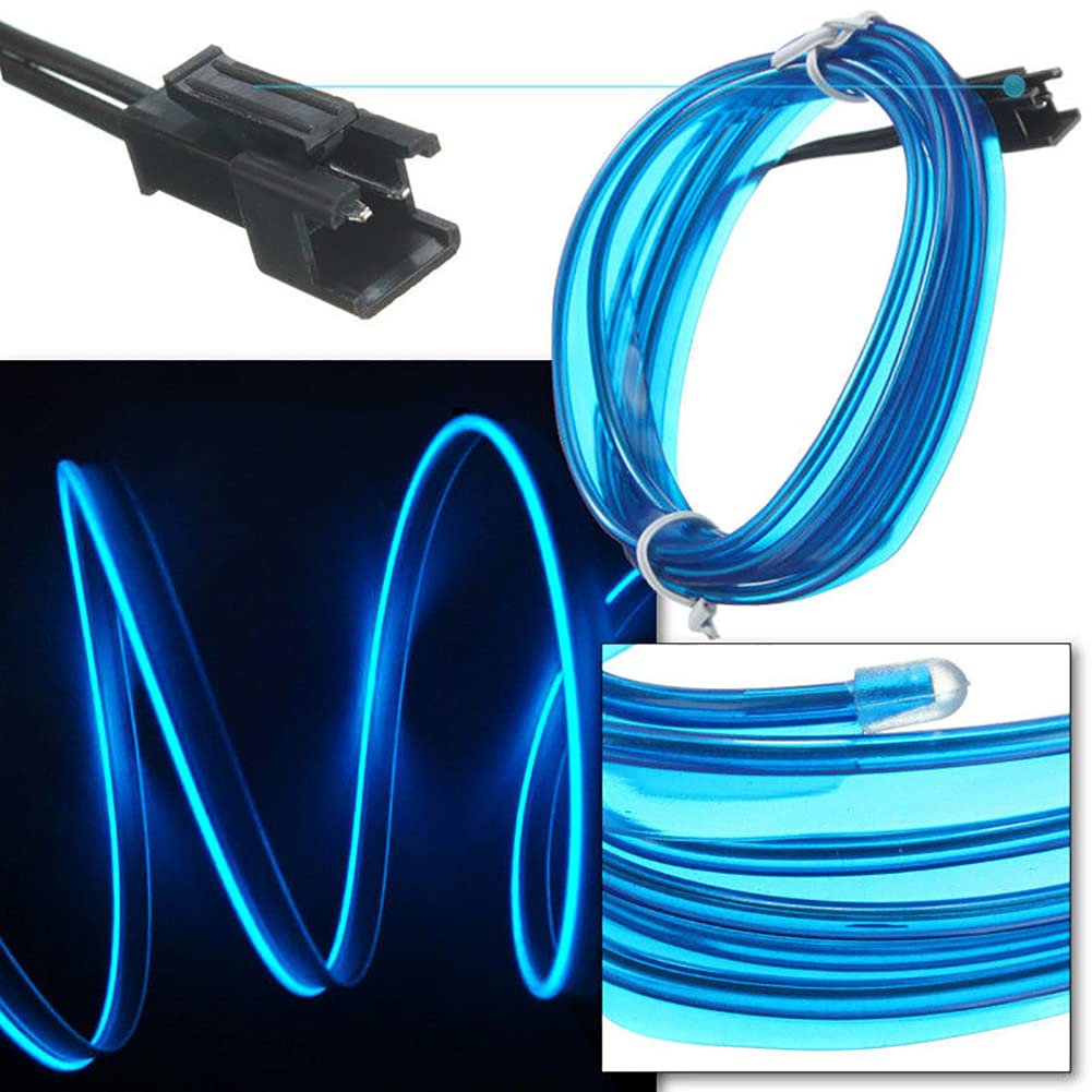 5m Auto Innenraum LED-Streifen Licht Neon El Verkabelung dekorative Lampe für Auto DIY flexible Umgebungs licht USB Party Atmosphäre Diode