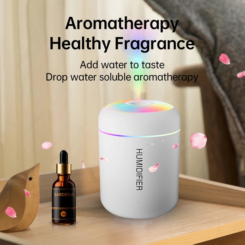 180ML Mini Luftbefeuchter USB Elektrische Aroma Diffusor Ätherisches Öl Reiniger Aromatherapie Nebel Maker Lichter Für Auto Hause Schlafzimmer