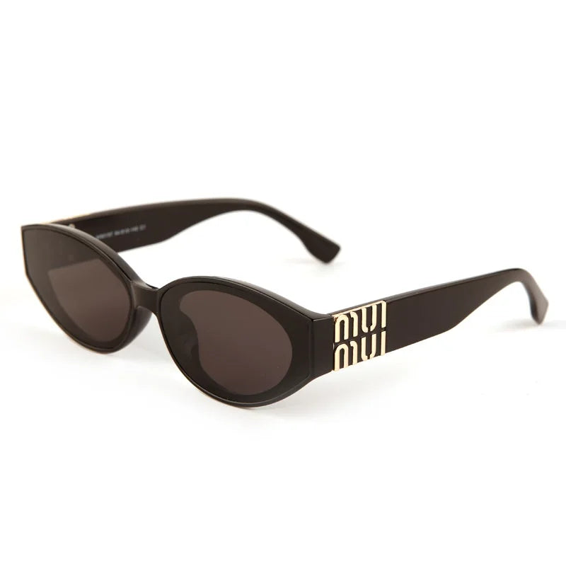 2025 Glamouröse Mode-Sonnenbrille für Damen Luxuriöse Ovale Designer-Brille für Herren Trendige Klassische Marken-Unisex-Brille UV400-Schutz