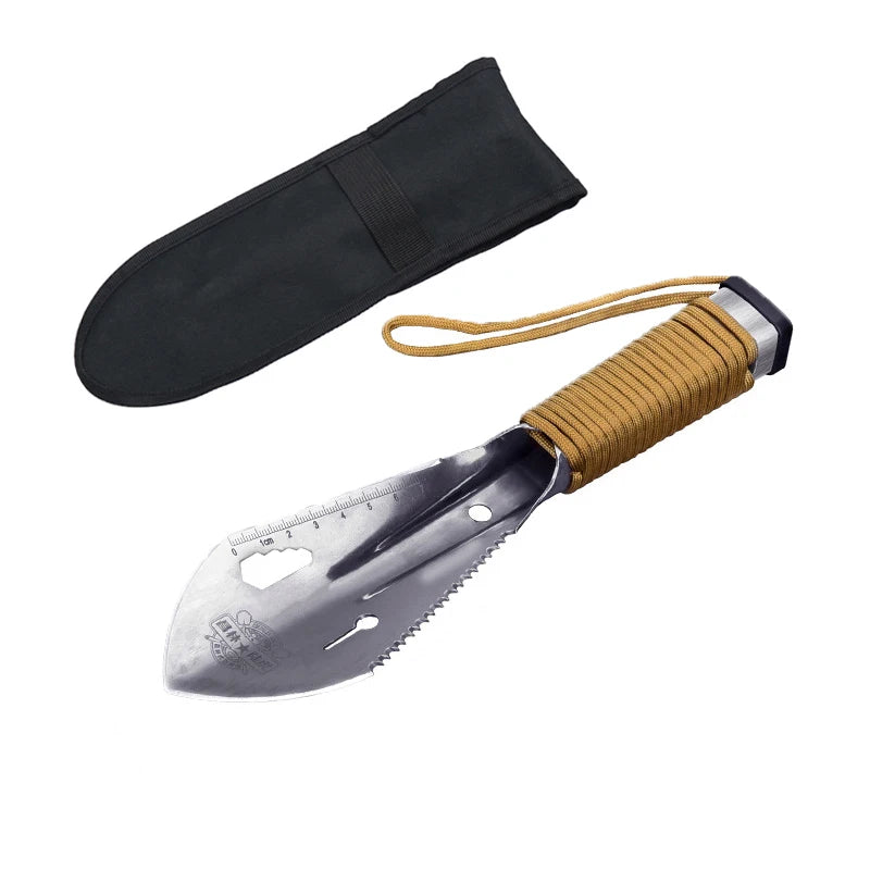 Multifunktionale Garten Schaufel Sägezahn Hex Wrench Graben Kelle Messer Speer Garten Bonsai Spaten Werkzeug Überleben Military Schaufel