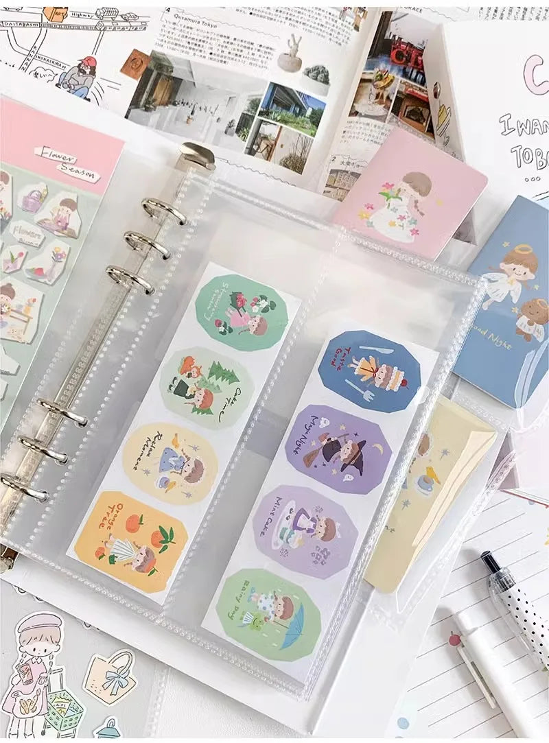 ZZOTON's Daily Wear, Washi Pet Tape, gestanzter Aufkleber, Rollenpapiermaterial