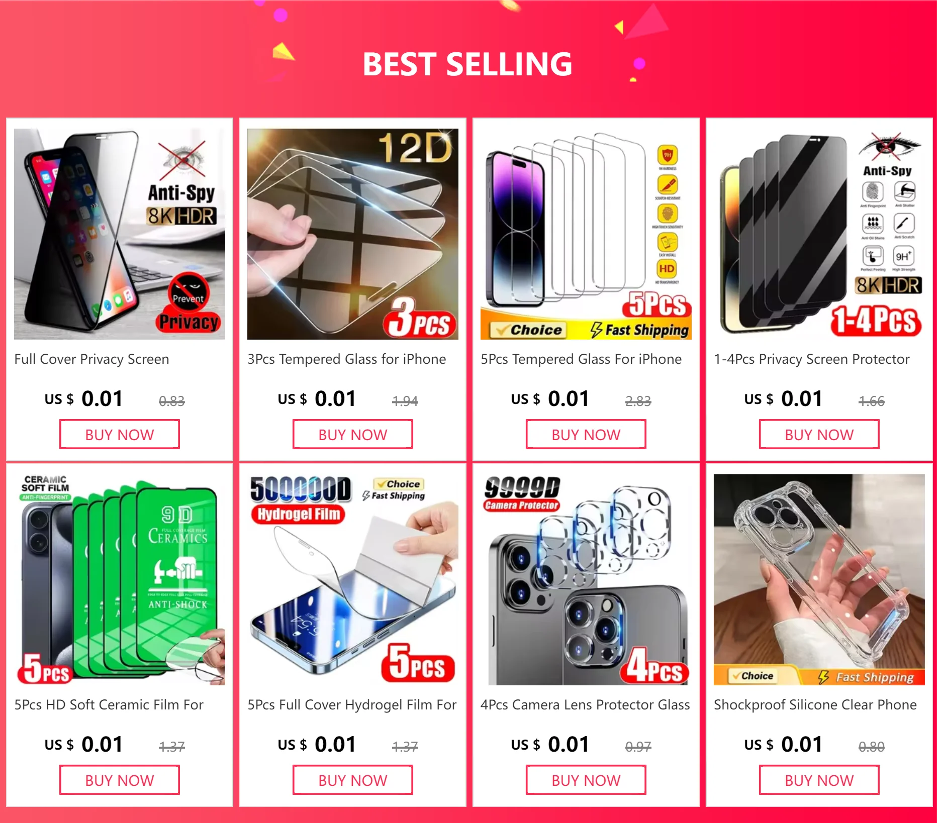 5Pcs Gehärtetem Glas Für iPhone 15 13 11 12 14 Pro Max Mini Screen Protector Für IPhone 16 17 8 plus X XR XS MAX Schutz Glas