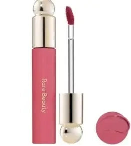 Rare Beauty Neuer exquisiter glänzender Lipgloss, glänzendes flüssiges Pulver, Bluesher Sun Kissed Cheeks und wässrige Lippen, Lippenstift-Kosmetik