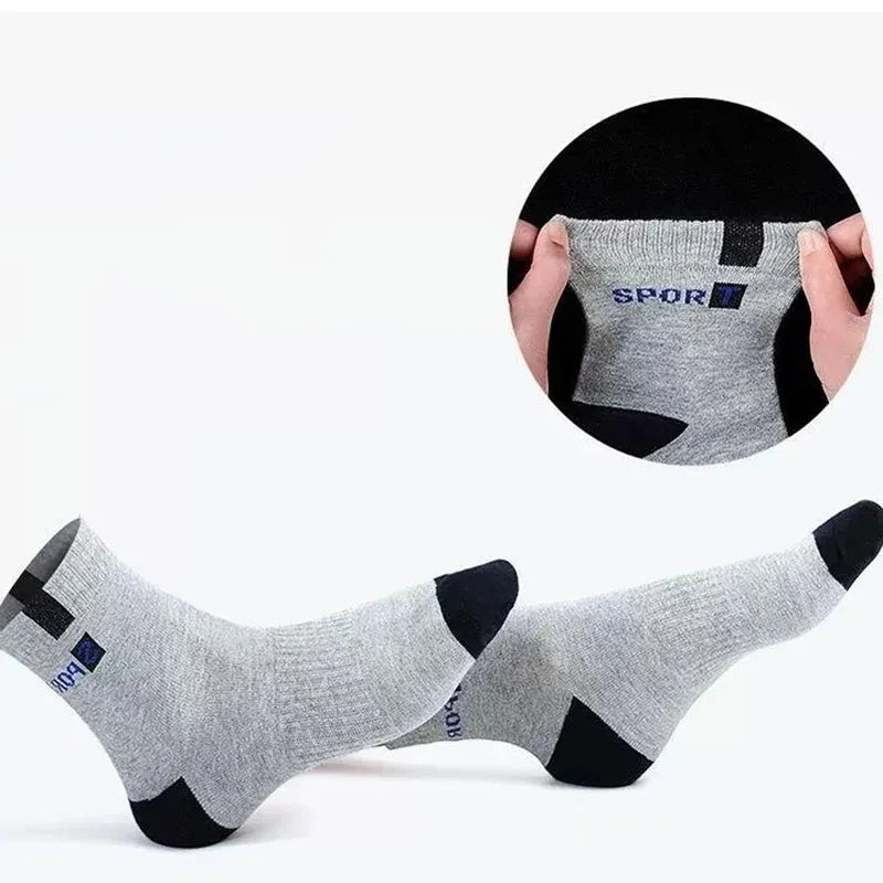 10/5/3pairs Atmungsaktive Con Sport Strümpfe Männer Bambus Faser Herbst und Winter Männer Socken Schweiß Absorption Deodorant business Sox