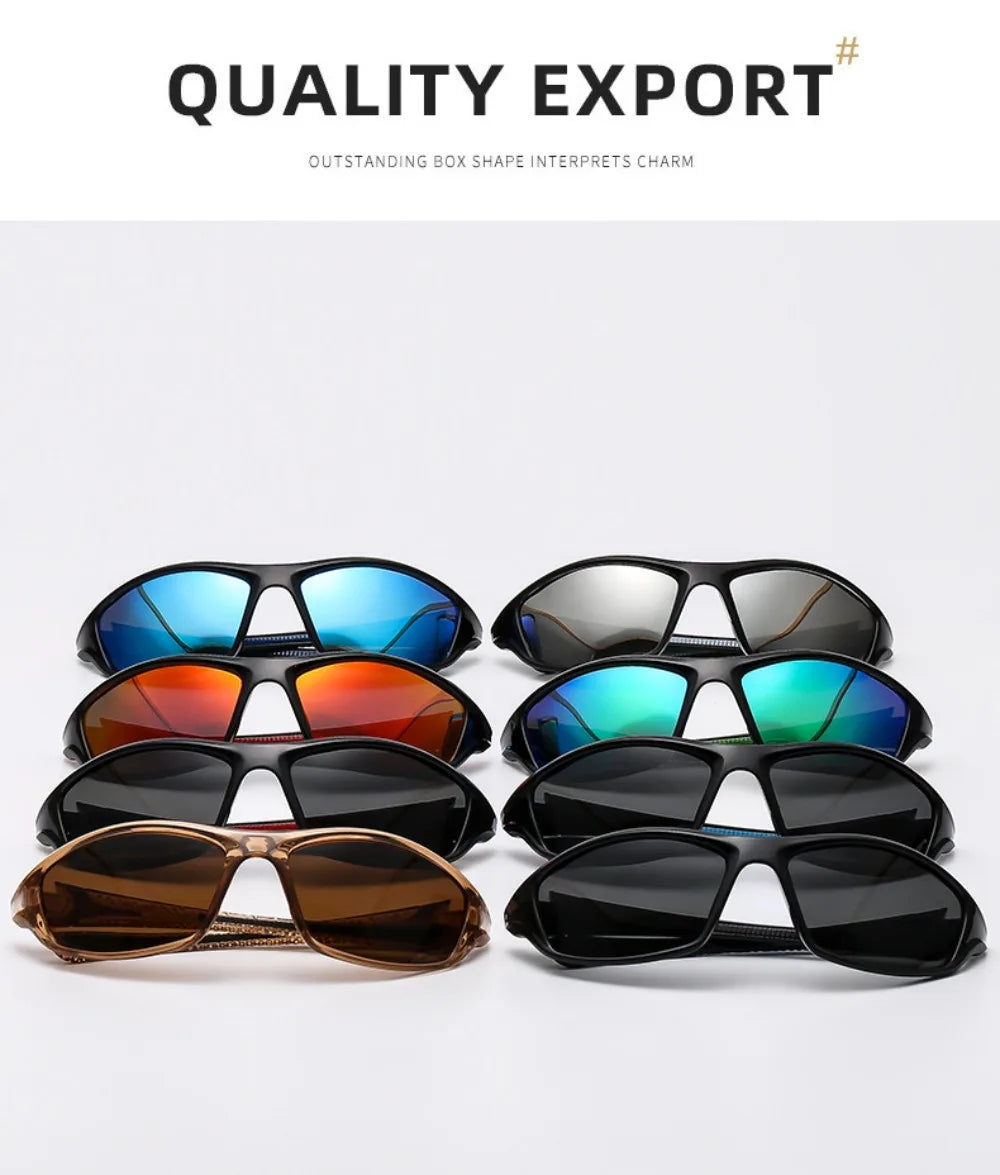 Mode Sport Polarisierte Sonnenbrille Männer Frauen Angeln Wandern Laufen Radfahren Bergsteigen Sport Mann Sonnenbrille UV400 Brillen