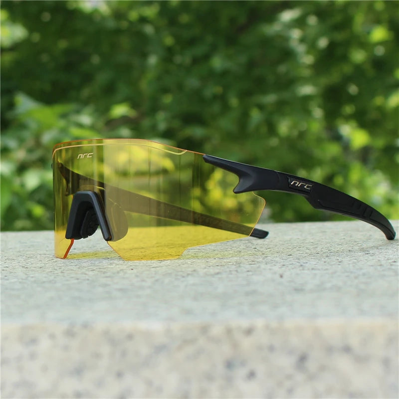 NRC Radfahren Sonnenbrille 1 objektiv UV400 TR90 Sport Fahrrad Brille MTB Mountainbike Angeln Wandern Reiten Brillen für Männer Frauen