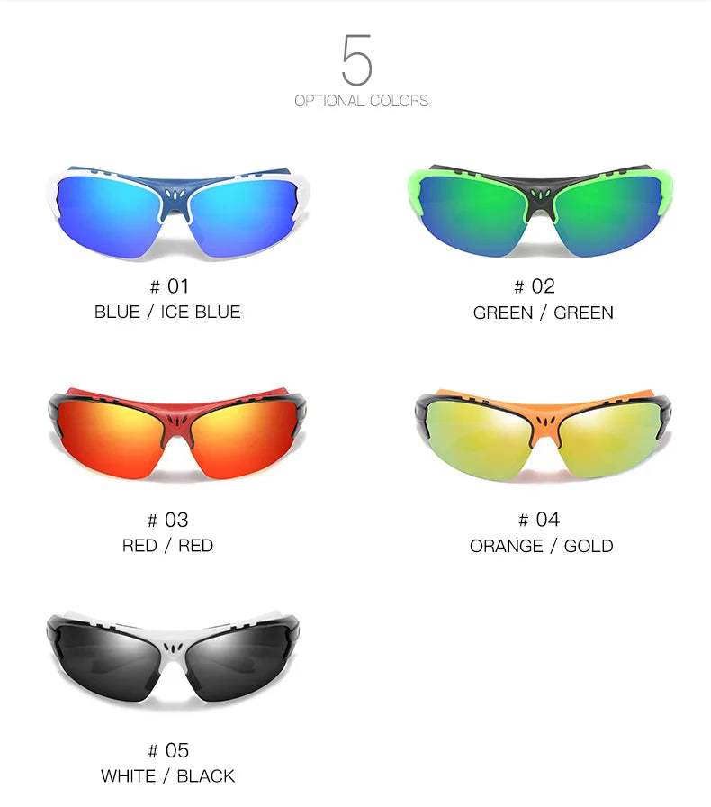 Sonnenbrille Männer Frauen Sport Polarisierte Sonnenbrille Brille Radfahren Gläser Outdoor Sport Sonnenbrille Motorrad Laufen Angeln