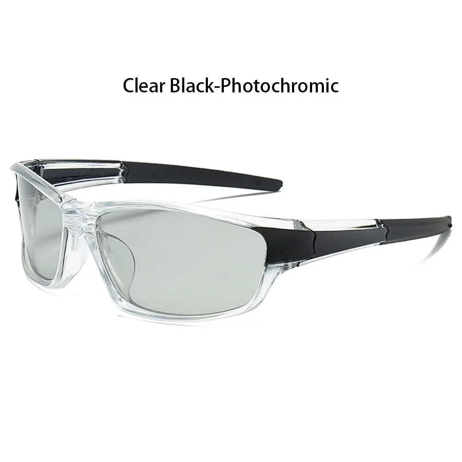 Photochrome Polarisierte Sport Vintage Sonnenbrille Männer Frauen Angeln Radfahren Fahren Bergsteigen Chameleon Sonnenbrille UV400