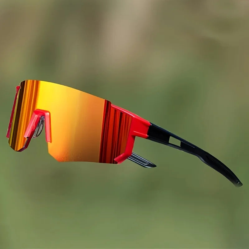 Übergroße Radfahren Sonnenbrille Männer Frauen Outdoor Sport Winddicht Schild Gläser UV400 Ski Snowboard Berg Schutzbrille