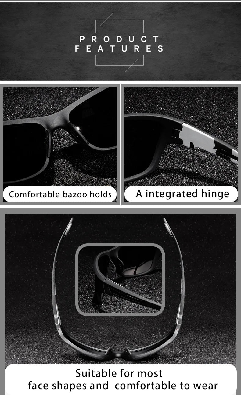 Polarisierte Angeln Sonnenbrille Männer Frauen Driving Shades Sonnenbrille Outdoor Wandern Radfahren Reisen Brillen UV400 Schutz